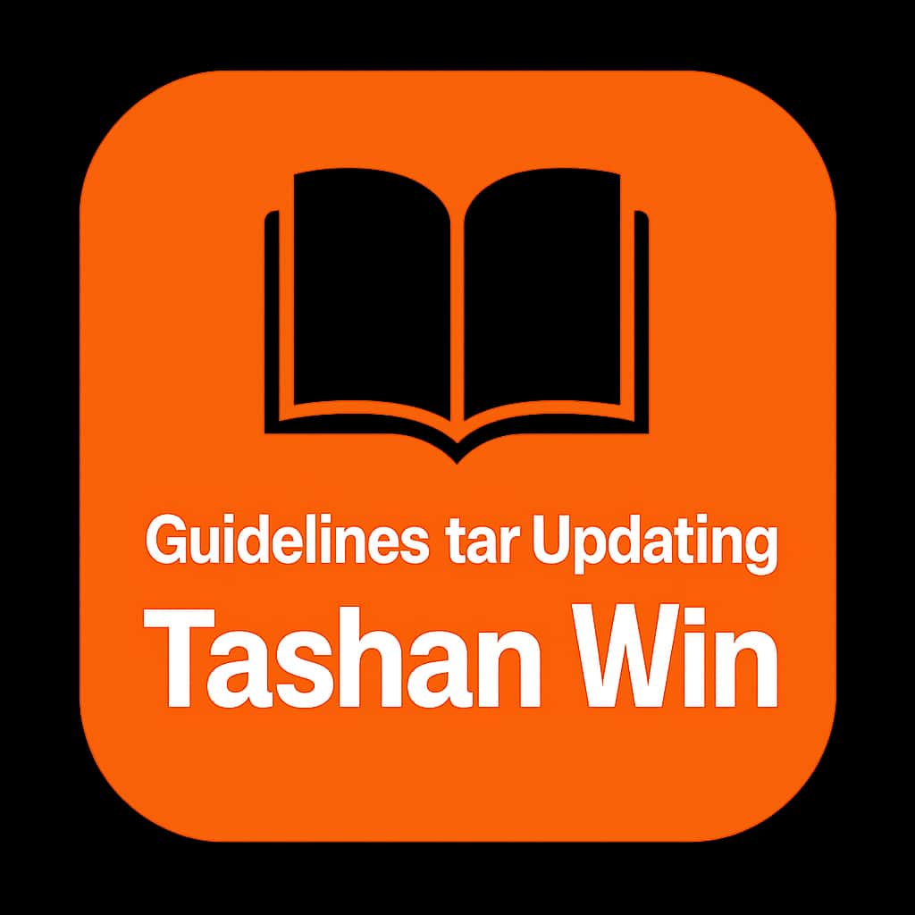 Icon for guidelines on updating Tashan Win.