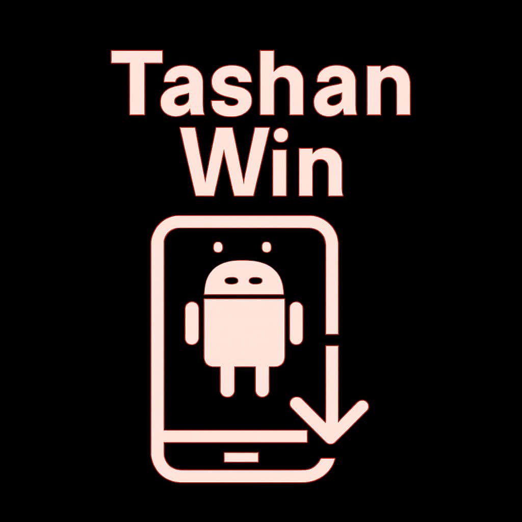 Icon representing the Tashan Win installation guide on Android.